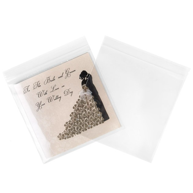 Druckverschlussbeutel 18x18cm Transparent PP 50 Mikron (100 Stück) [ZC77]