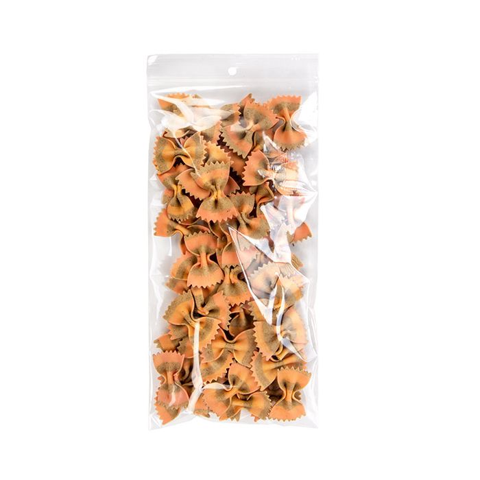 Druckverschlussbeutel mit Aufhängeloch 12.5x25.5cm Transparent PP 50 Mikron (100 Stück) [ZR510]