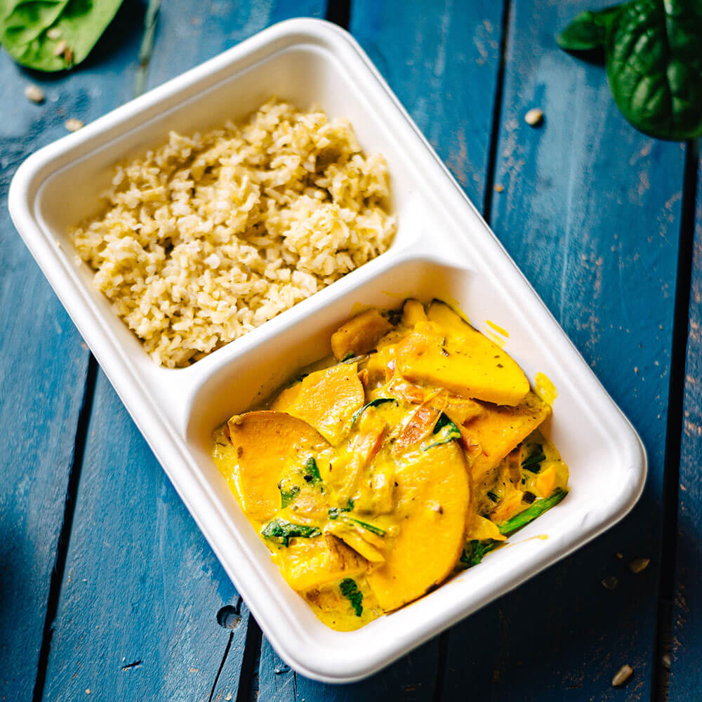 Menüschale Rohrzucker 1000 ml, 23x14,5x5 cm (500 Stück) [GB-DFC01296]