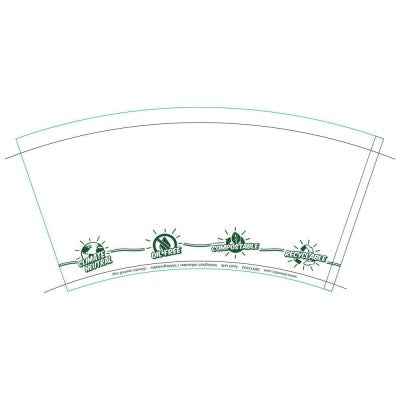 Becher Papier "EcoUp ©" 150 ml Ø 80 mm (1000 Stück) [GB-DHD04398]