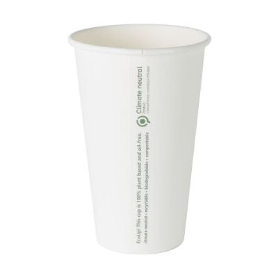 Becher Pappe 400 ml Ø 90 mm Weiß (1000 Stück) [GB-DHD04545]