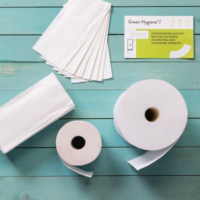 Toilettenpapier rPaper compact Rollen 2-lagig, 500 Blatt (36 Stück) [GB-DHY05035]