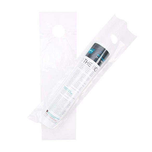 Türknopftaschen Transparent 10.8x30.5cm (100 Stück) [DK7]