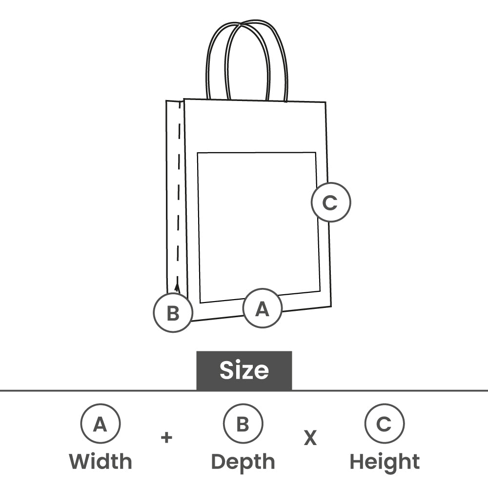Geschenk-Tragetaschen mit Fenster und Anhänger 22+12x32cm schwarz (100 Stück) [FP-DPT102]