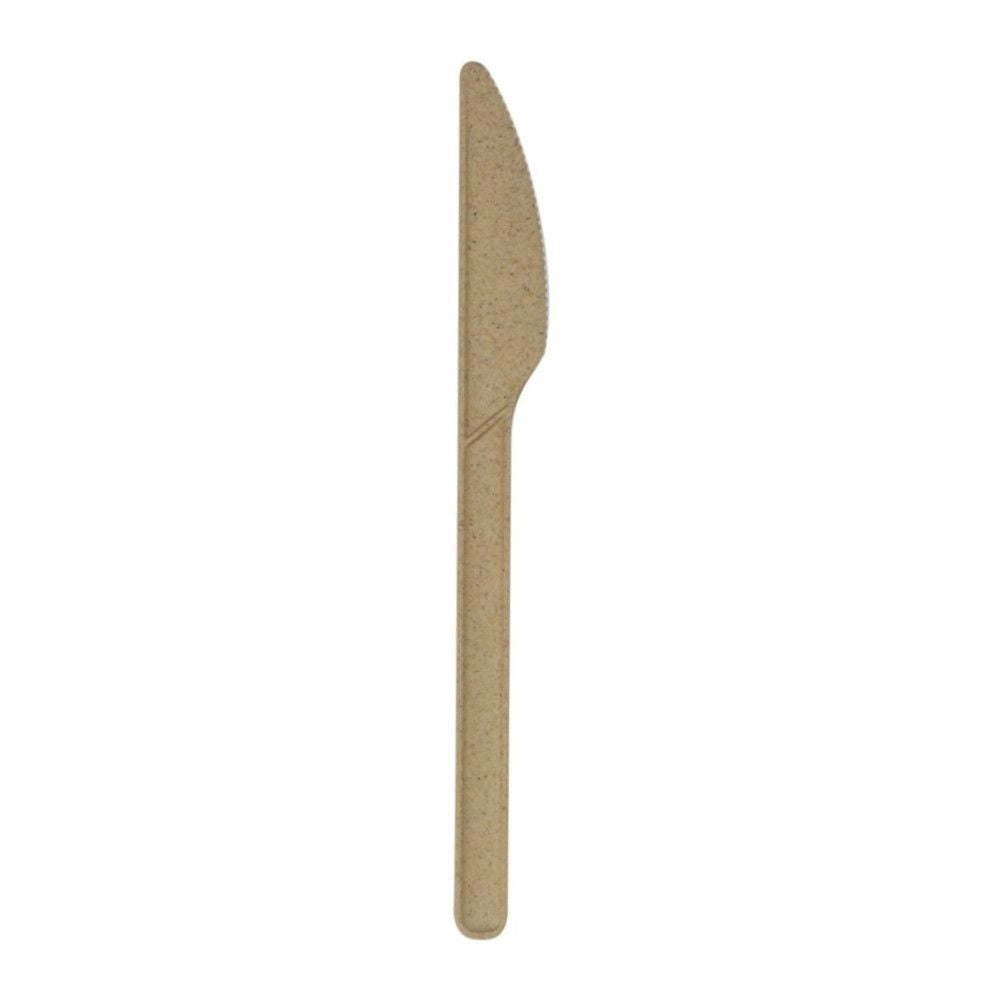 Wiederverwendbar Bio-Messer natural 18 cm  (540 Stück) [GB-DSE06345]