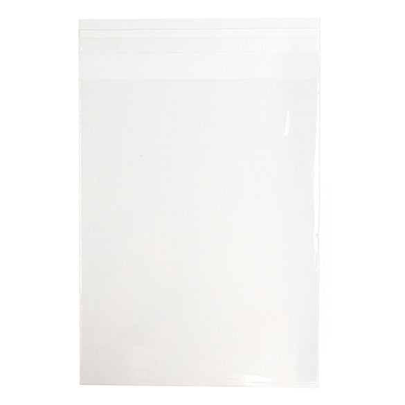 Umweltfreundliche Beutel 13.8x17.8cm Transparent - Premium (100 Stück) [GC6B3]