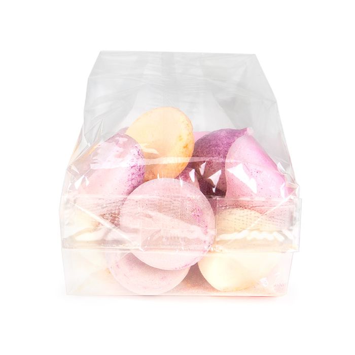 Öko-Beutel 8.9x5.7x24.8 cm mit Seitenfalten Lebensmittelecht (100 Stück) [BGB3]