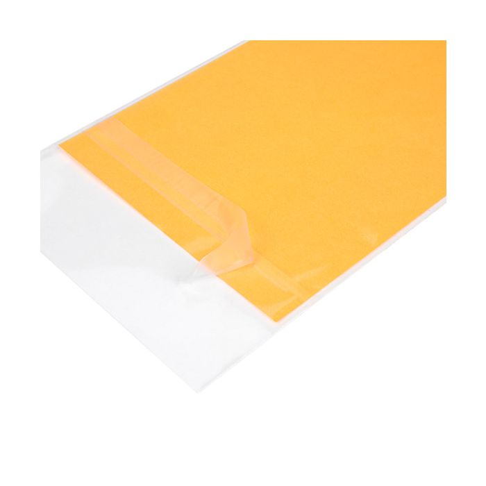 Umweltfreundliche Beutel 10.2x19.1 cm Transparent mit Schutzverschluss (100 Stück) [GC4E7HPC]