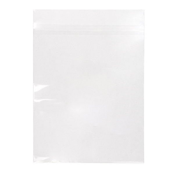 Umweltfreundliche Beutel 22.7x28.6 cm Transparent mit Schutzverschluss (100 Stück) [GC811PC]
