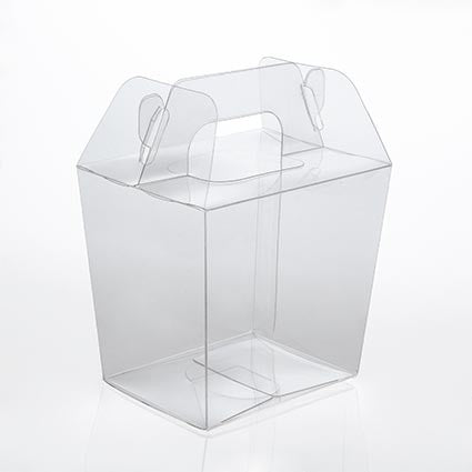Plastic Gift Boxes Gable style 8.7x6.4x7.9cm