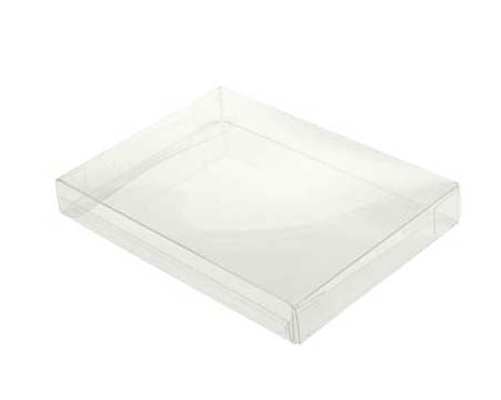 Klarsichtschachteln 16.2x1.6x16cm Transparent (25 Stück) [FB80]