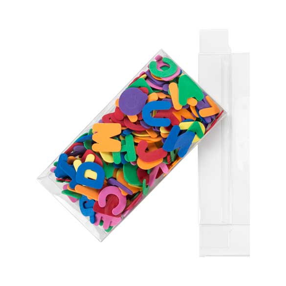 Klarsichtschachteln für 8 Schokoladentrüffel 10.8x4.1x21.6cm (25 Stück) [FB193]