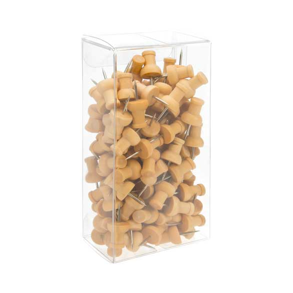 Klarsichtschachteln für 2 Schokoladentrüffel 5.4x3.5x10.8cm (25 Stück) [FB195]