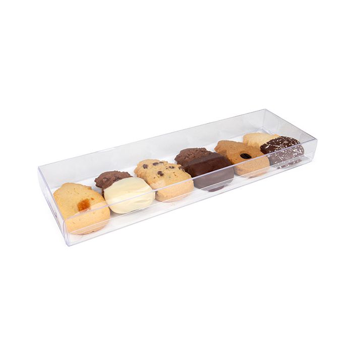 Klarsichtschachteln 7,6x2,5x25,4 cm Hochtransparent (25 Stück) [FB301]