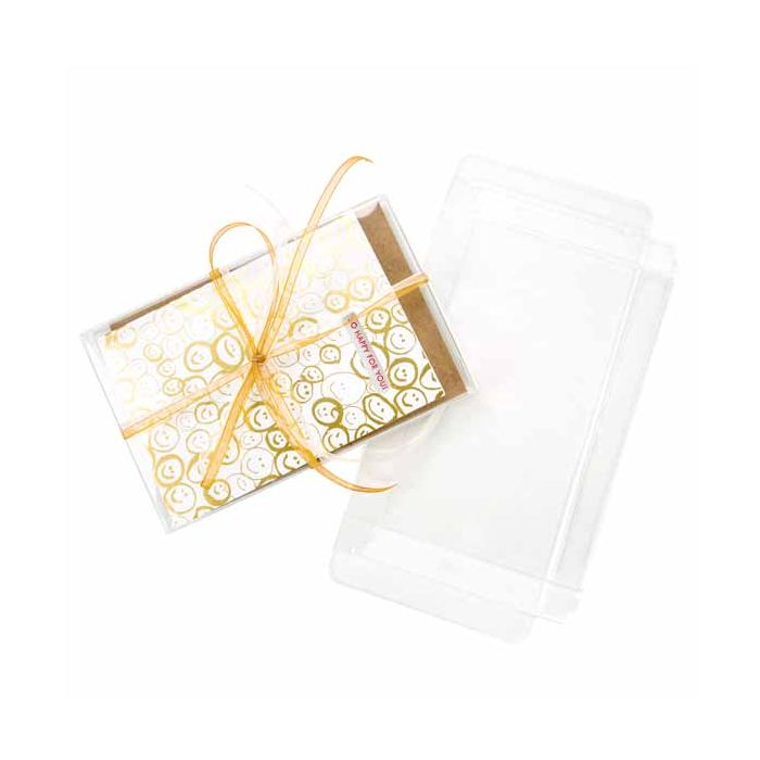 Klarsichtschachteln 9.2x1.6x14.3cm Transparent (25 Stück) [FB33]