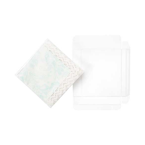 Klarsichtschachteln 14.3x2.5x14.1cm Transparent (25 Stück) [FB48]