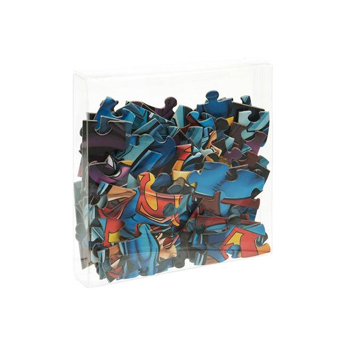 Klarsichtschachteln 13.7x2.5x13.5cm Transparent (25 Stück) [FB50]