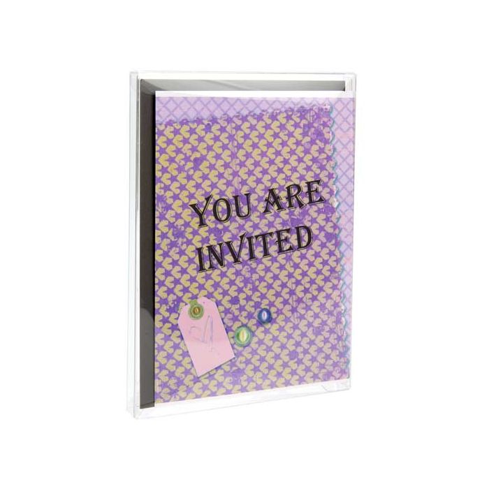 Klarsichtschachteln 9.7x1.6x17.3cm Transparent (25 Stück) [FB66]