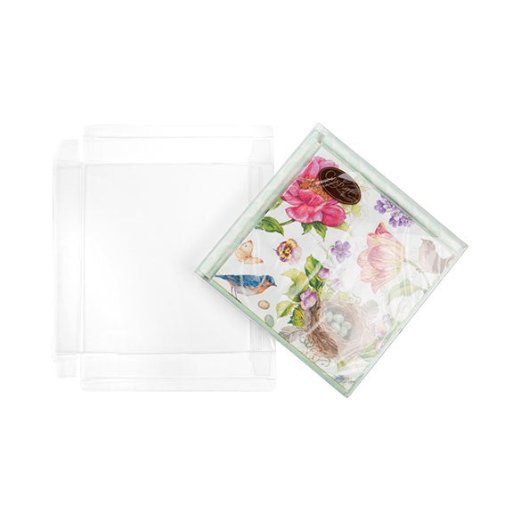 Klarsichtschachteln 18.1x2.5x18cm Transparent (25 Stück) [FB70]