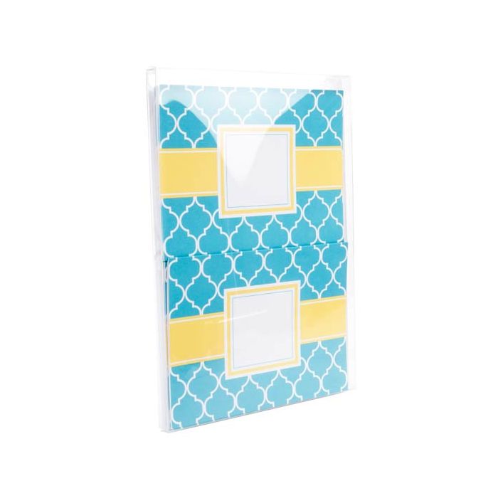 Klarsichtschachteln 14.9x1.3x22.7cm Transparent (25 Stück) [FB71]