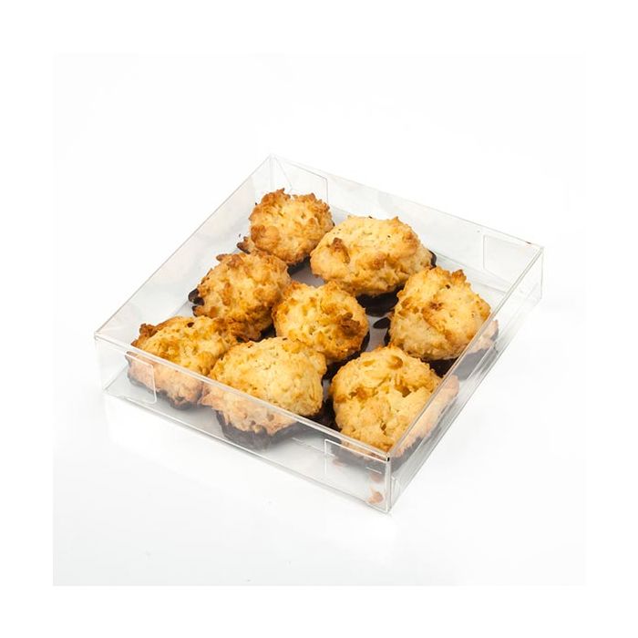 Klarsichtschachteln 10.5x2.5x10.3cm Transparent (25 Stück) [FB99]