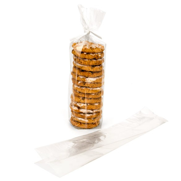 Plastikbeutel 4.4x4.4x21.6cm mit Seitenfalten (100 Stück) [FDAGB8]