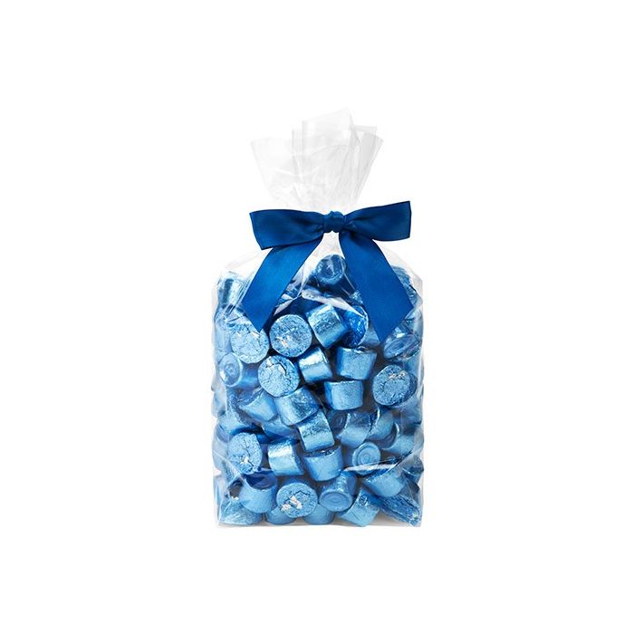 Blockbodenbeutel 10.2x7.6x25.4cm Transparent  (100 Stück) [FG5]