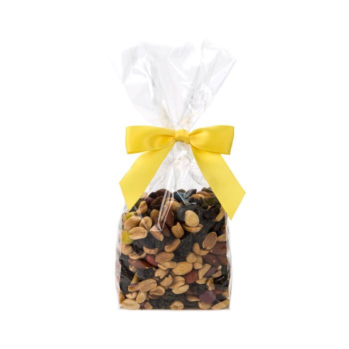 Blockbodenbeutel 8.9x5.7x24.8cm Transparent mit Bodenblatt (100 Stück) [FGPBH15]