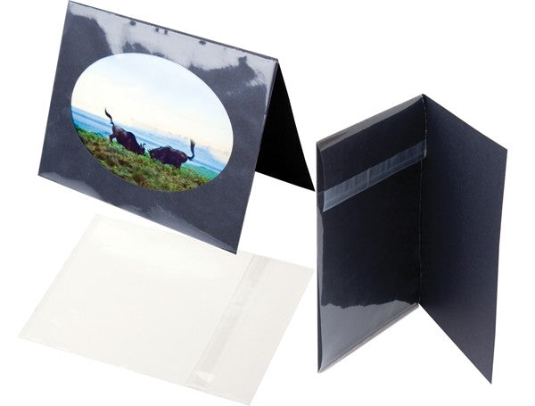 Kunststoff Hüllen für Glückwunschkarten 10.8x14.1cm (100 Stück) [CFC45]