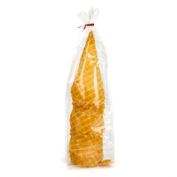Blockbodenbeutel 8.9x5.7x30.5cm Transparent (100 Stück) [FGCC16]