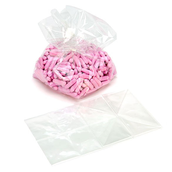 Blockbodenbeutel 10.2x10.2x17.8cm Transparent (100 Stück) [FGCC9]