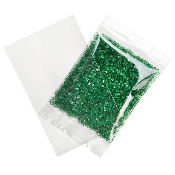 Plastikbeutel 5.1x7.7cm 30 Mikron Verschweißbar durch Hitze (100 Stück) [SFB23]