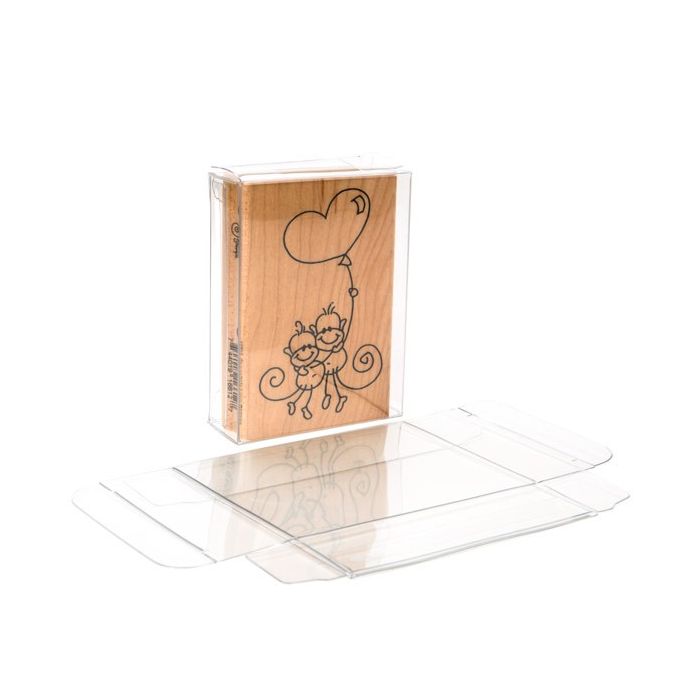 Klarsichtschachteln 6.7x2.5x9cm Transparent (25 Stück) [FPB172]