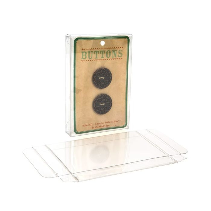 Klarsichtschachteln für 6 Pralinen 7x1.4x10.2cm (25 Stück) [FPB274]