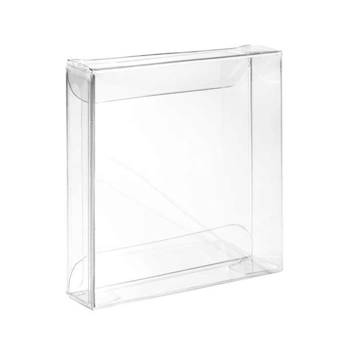 Klarsichtschachteln für 4 Pralinen 7x1.4x6.8cm (25 Stück) [FPB276]