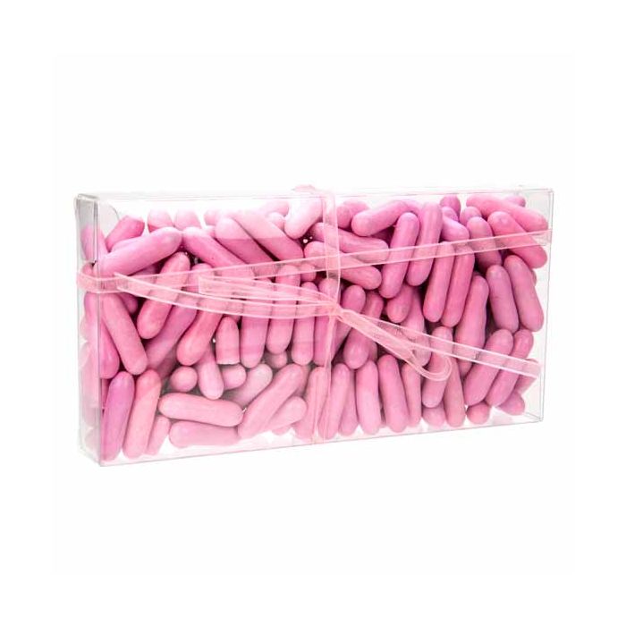 Klarsichtschachteln für 6 Pralinen 7x2.1x10.3cm (25 Stück) [FPB316]