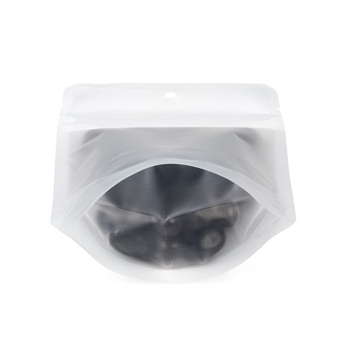 Standbodenbeutel Frost w/ RETAIN™ 10.2x6x15.2 cm (100 Stück) [ZBGERR2F]