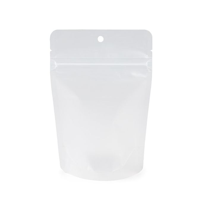 Standbodenbeutel Frost w/ RETAIN™ 10.2x6x15.2 cm (100 Stück) [ZBGERR2F]