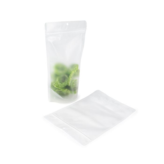 Standbodenbeutel Frost w/ RETAIN™ 14.9x8.9x23.2 cm (100 Stück) [ZBGERR7F]