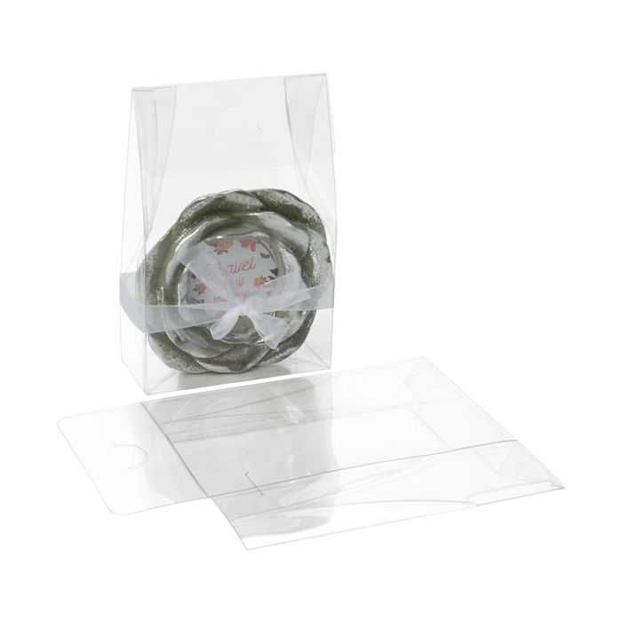 Klarsichtschachteln in Tragetaschenform 11.4x5.1x17.8cm (25 Stück) [FS280]