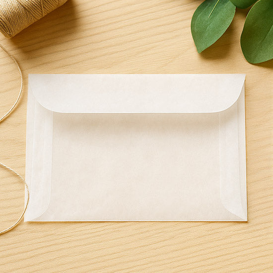Pergaminpapier Umschläge 15,9x10,5cm (100 Stück) [G22]