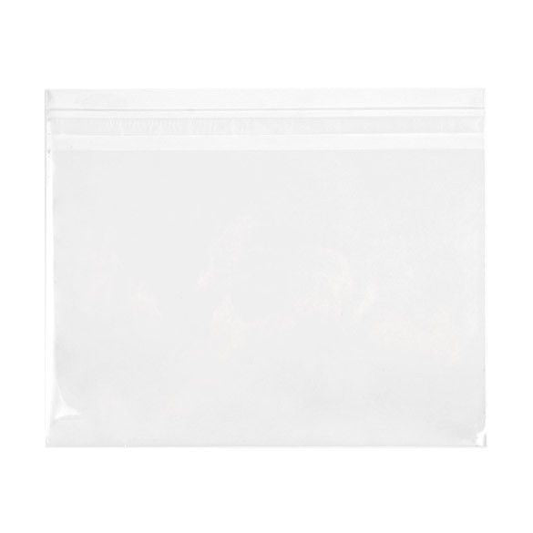 Umweltfreundliche Beutel 23.5x15.9cm Transparent - Premium (100 Stück) [GC69]