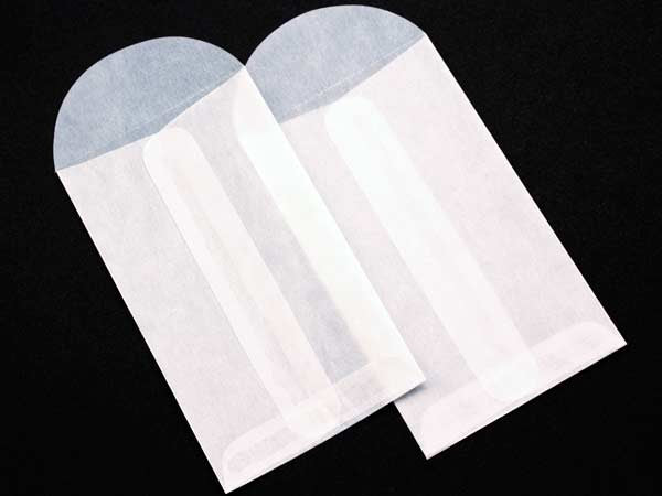 Umschläge aus Pergamentpapier 6.5x11cm (100 Stück) [G3]