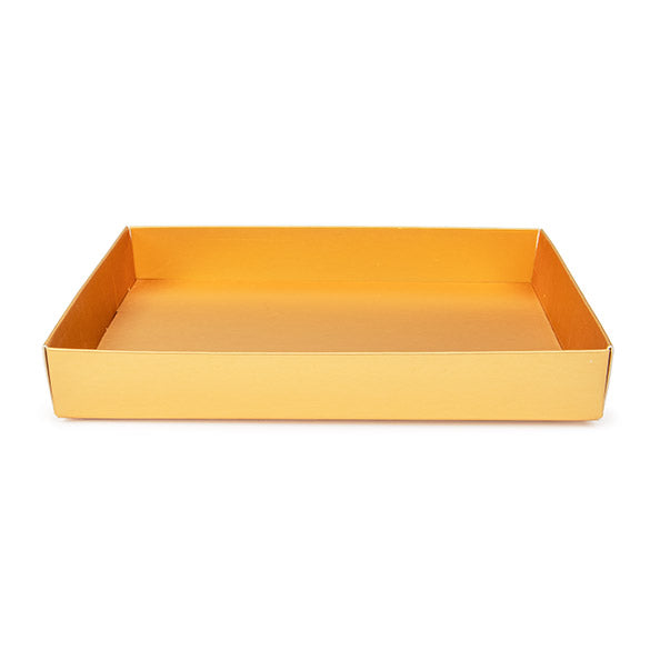 Pappschachteln Gold 12.4x2.5x17.1cm (25 Stück) [GD16]