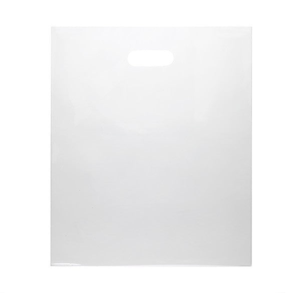Polytragetaschen klar 38,1x45,7cm 60 Mikron LDPE (100 Stück) [H1518CL1]