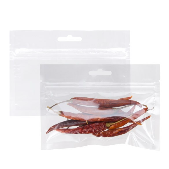 Druckverschlussbeutel mit Euroloch PP 15.2x7.6cm Laminiert (100 Stück) [HZB63]