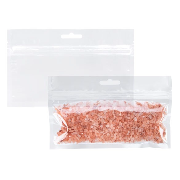 Druckverschlussbeutel mit Euroloch PP 17.8x7.6cm Laminiert (100 Stück) [HZB73]