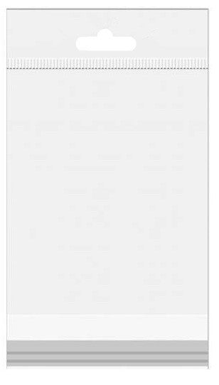 Headerbeutel Transparent 11.5x16cm Wiederverschließbar (100 Stück) [HB1116]