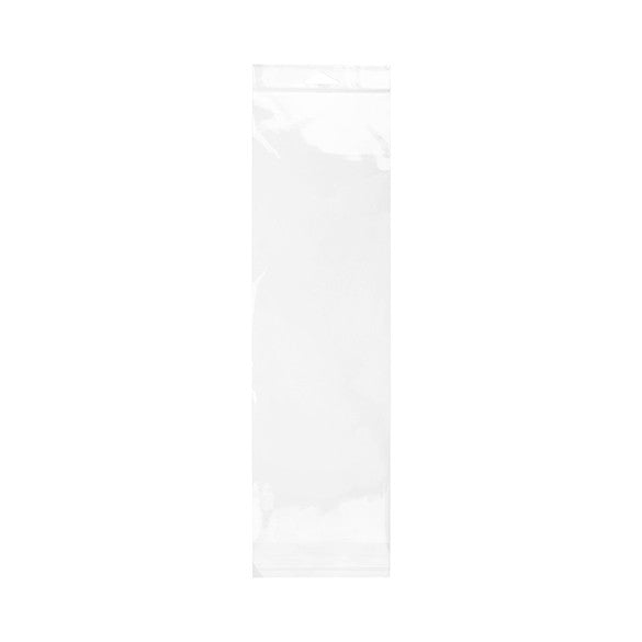 Headerbeutel Transparent 11.6x38.1cm Wiederverschließbar (100 Stück) [HB415]