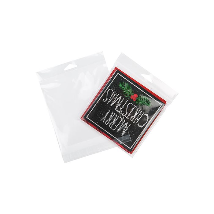 Headerbags 15.1x14.9cm Reclosable and Crystal Clear